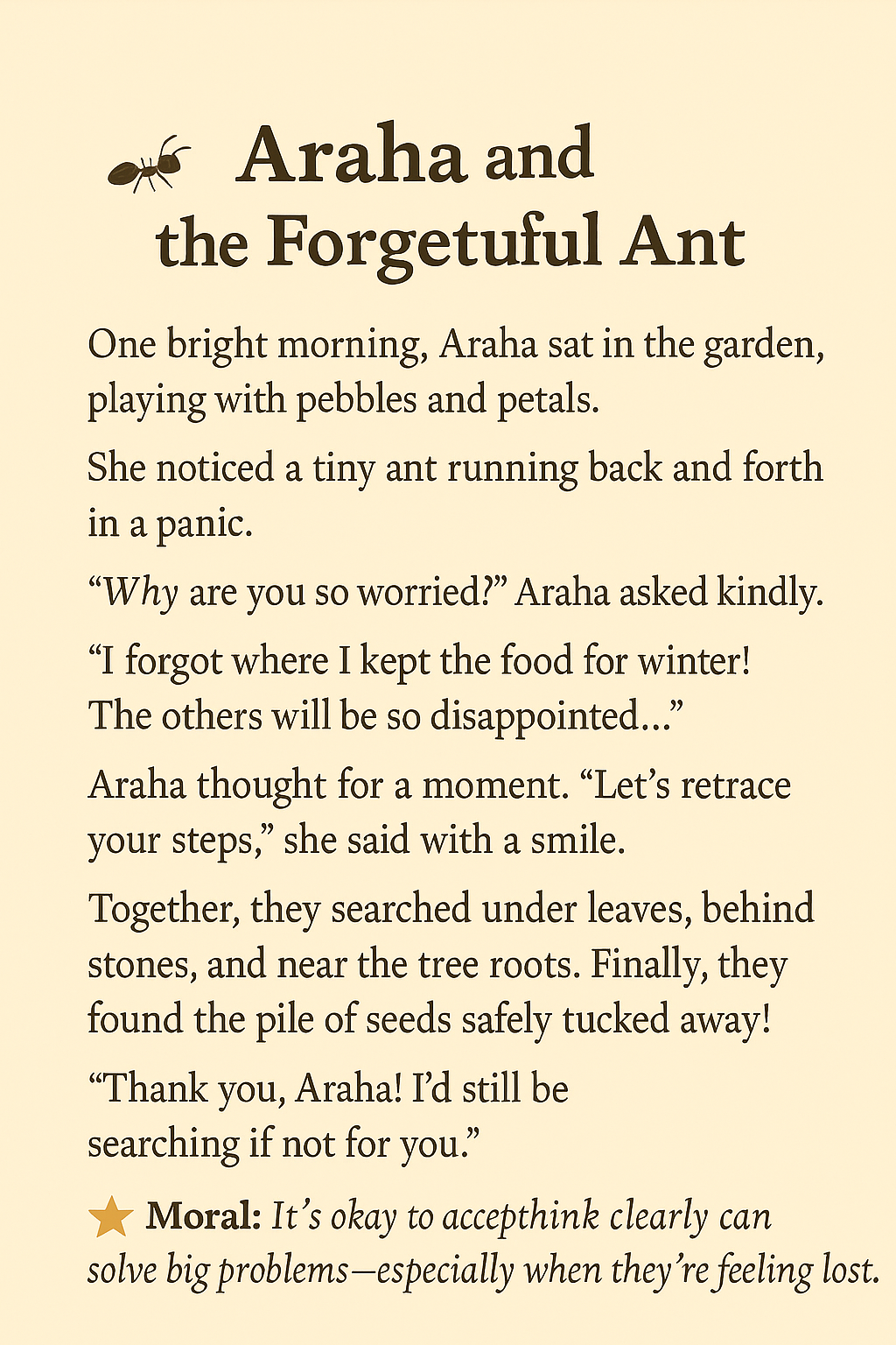Grandma's Wise Tales